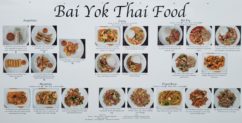 Bai Yok Thai Food Menu