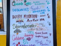 Beer Menu The Yard Food Carts Portland